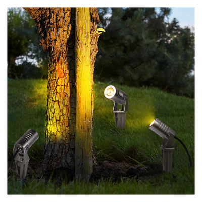 Warm White 3W Outdoor Spike Spotlights IP65 LED Landscape Garden Yard Lights