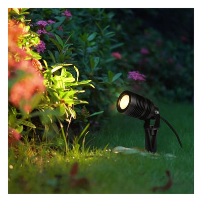 Waterproof LED Garden Spike Lights Adjustable Yard Pathway Courtyard Spot Lamp