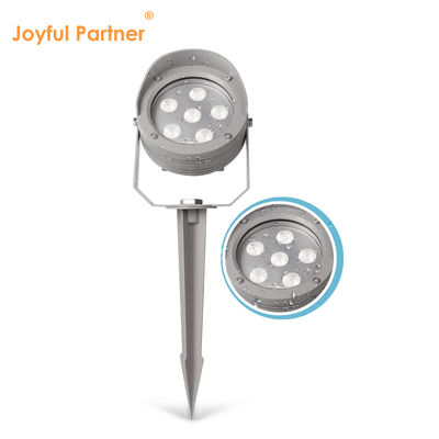 LED Garden Spot Light IP65 Waterproof Aluminum 6*3W LED Single Color DC24V From Factory Supply
