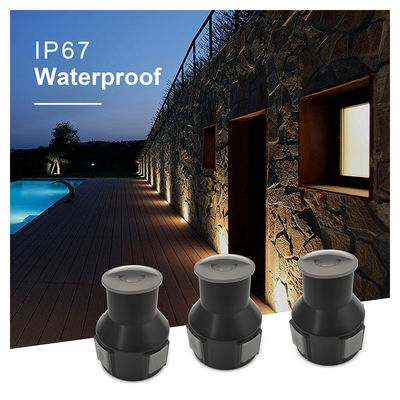 IP67 Low Voltage floor inground light frosted glass outdoor lighting