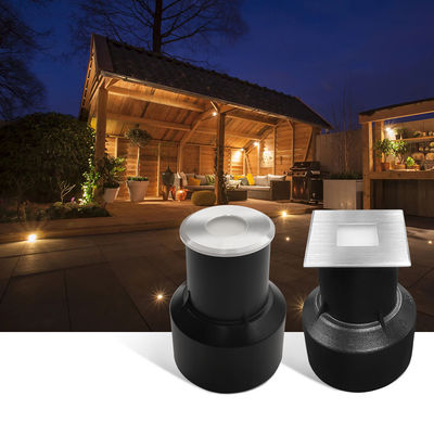 Stainless Steel Recessed Small Deck Lighting 1W 2W 3W LED Underground Lamps