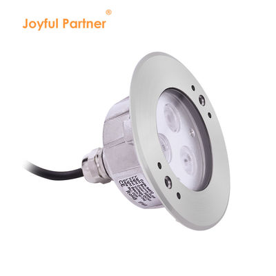 3W Waterproof IP68 LED Swimming Pool Under Water Light 316 SS RGB DMX512 Pond Light
