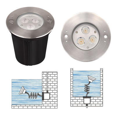 Recessed Fountain Swimming Pool Underwater Light 316 Stainless Steel Rgb Pond Lights