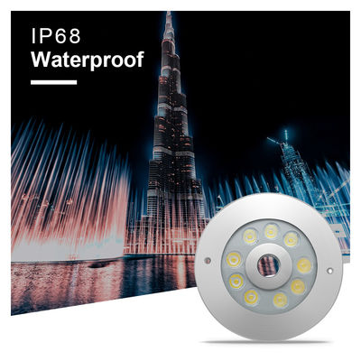 Colorful LED Fountain Light 2700k - 6500k IP68 LED Underwater Lighting