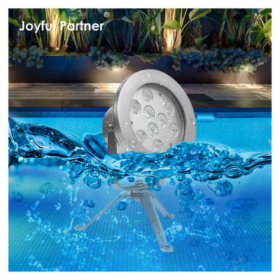 Colorful RGBW Water Fountain LED Lights DMX Control Stainless Steel Underwater Light
