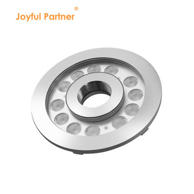 High Power LED Fountain Light IP68 Stainless Steel With Center Hole