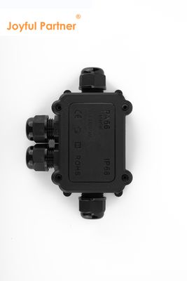 Light IP68 Quick Connector 4 Way External Electrical Junction Box PC Enclosure