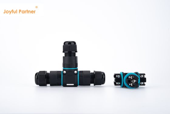 Quick Install IP68 Waterproof Plastic 2/3 Pins Female Circular Connector Electrical Converter