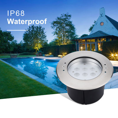Submersible Swimming Pool Underwater Light Recessed 6W LED 316 Stainless Steel