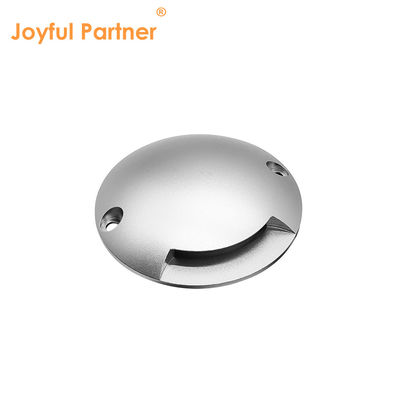 Anti-UV Anodized DC12v Aluminum Body 1.2W White Cover Recessed Step Light Pure Aluminum 6063 Housing