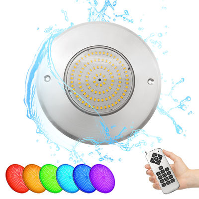 DC12V Constant Voltage 10W Underwater Submersible LED Pool Lights 160*7.5mm With APP Remote Control