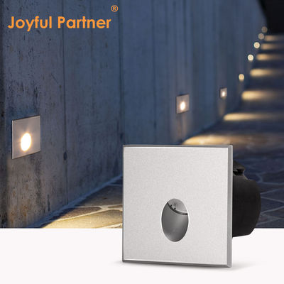 Smart LED Wall Lamp IP65 Aluminum Body  square Shape DC 24v 1w 2w 3w LED Stair Light For Corridor