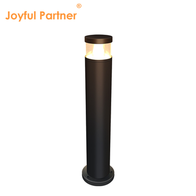 Outdoor IP65 Courtyard Path Cast Aluminum Bollard Light AC 220v DC 24v Bridgelux LED 3000K DIA 108MM*H 400/600/800/1000mm