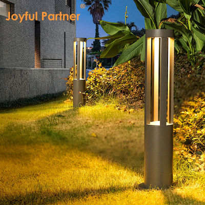 Villa Landscape Column Lamp 10W Die-Cast Aluminium 220V With 360Degree IP65 Waterproof For Pathways
