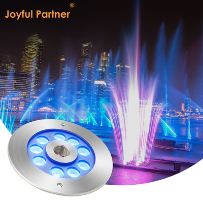 LED FOUNTAIN LIGHT 316 STAINLESS STEEL RGB SINGLE COLOR 170*61MM DC12V/24V IP68 WATERPROOF