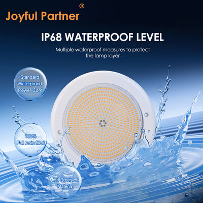 Underwater LED Swimming Pool 100% Resin Filled IP68 35W AC12V Remote Control White Light
