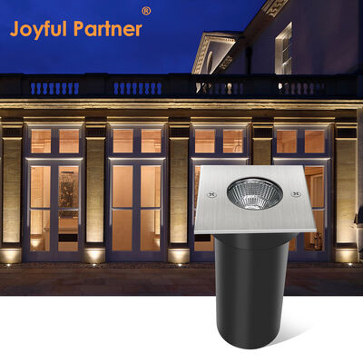 Joyful Partner Deck Step Garden Lights Low Voltage 12 24V 6W CREE COB Warm White Square