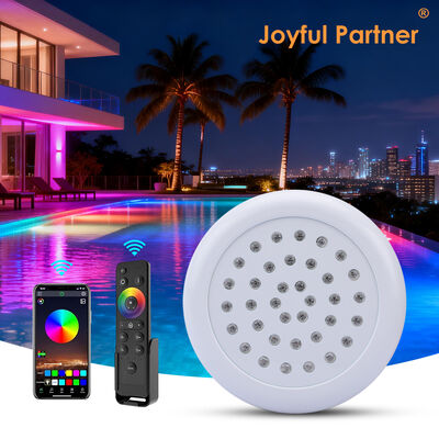 Pool Led Swimming RGB IP68 Waterproof Fully Glued DC12V 25W UV Resistant With Remote Control
